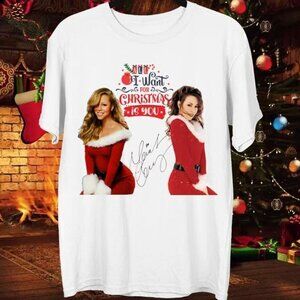 Mariah Carey Tshirt All I Want For  Is You Tshirt